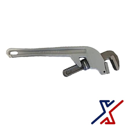 X1 Tools 14 Aluminum Pipe Wrench with a 45 Degree Head Offset 1 Wrench by X1 Tools X1E-HAN-WRE-PIP-1030x1
